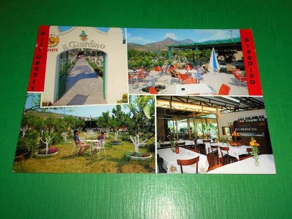 Cartolina Porto Azzurro ( Elba ) - Ristorante Pizzeria "Giardino" … | Immagine Gallery 1