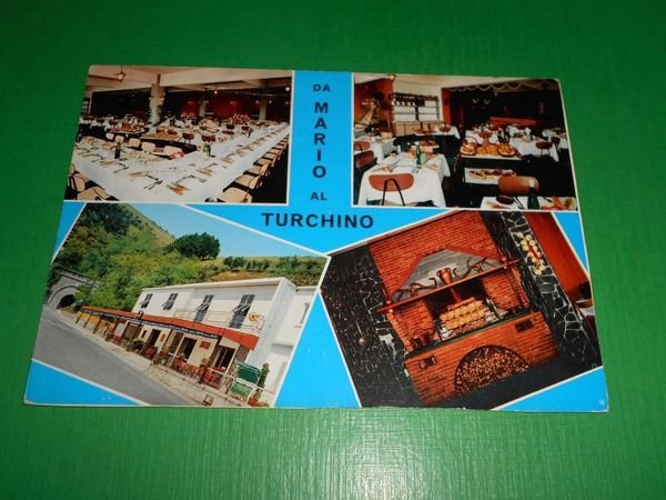 Cartolina Genova - Ristorante Da Mario al Turchino 1965 ca