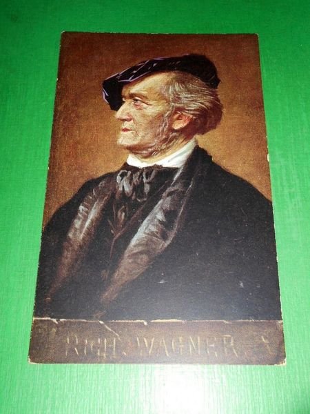 Cartolina Musica - Ritratto del Compositore Richard Wagner 1930 ca …