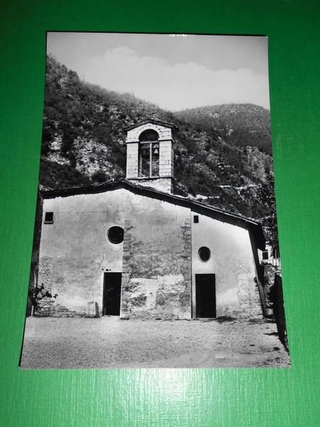 Cartolina Roccaporena di Cascia - Chiesa di S. Montano 1955 …