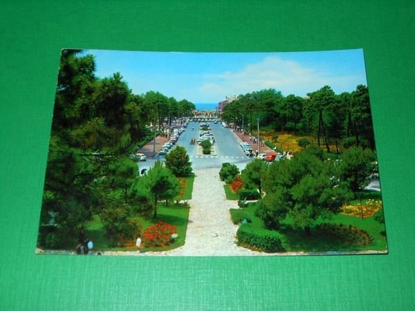 Cartolina Tirrenia ( Pisa ) - Giardini Pubblici e Pineta …