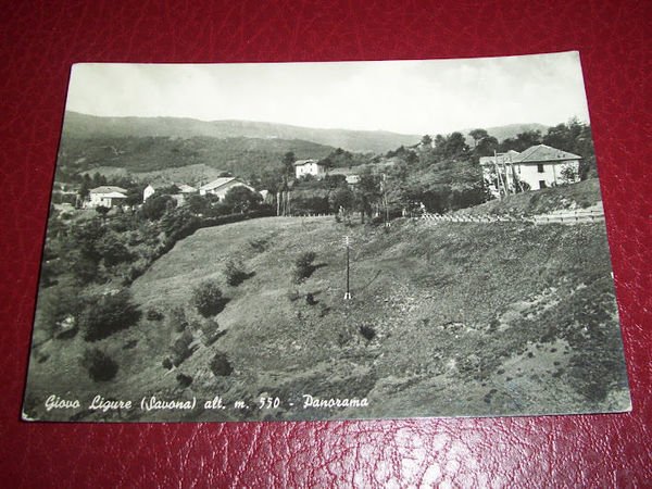 Cartolina Giovo Ligure ( Savona ) - Panorama 1957