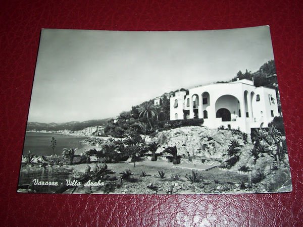 Cartolina Varazze - Villa Araba 1961 ca
