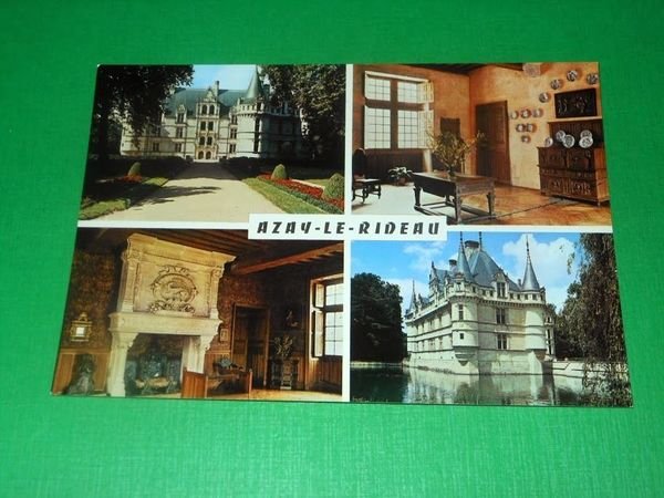 Cartolina Francia - Azay-Le-Rideau - Le Chateau 1965 ca