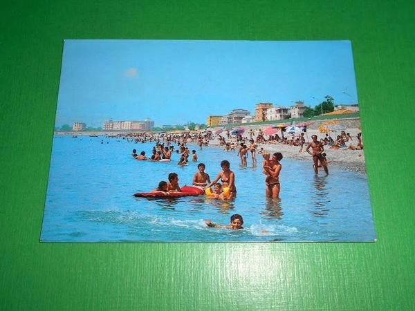 Cartolina Bovalino - Veduta dal mare 1980 ca