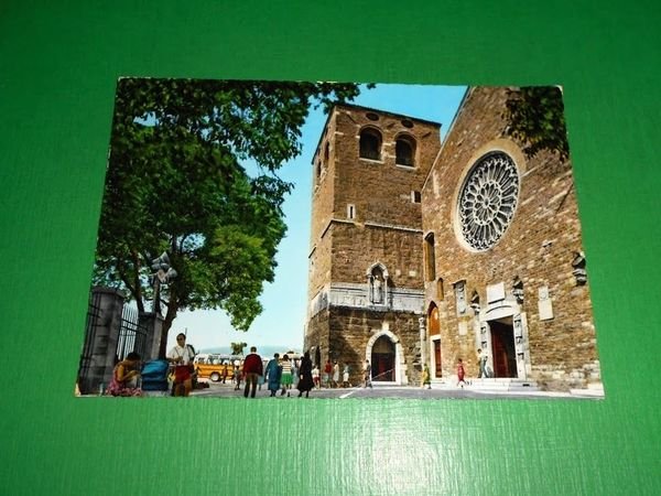Cartolina Trieste - La Cattedrale di San Giusto 1966