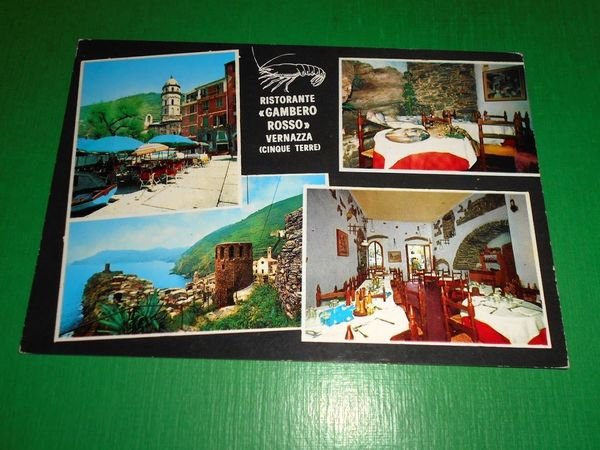 Cartolina Vernazza ( Cinque Terre ) - Ristorante Gambero Rosso …