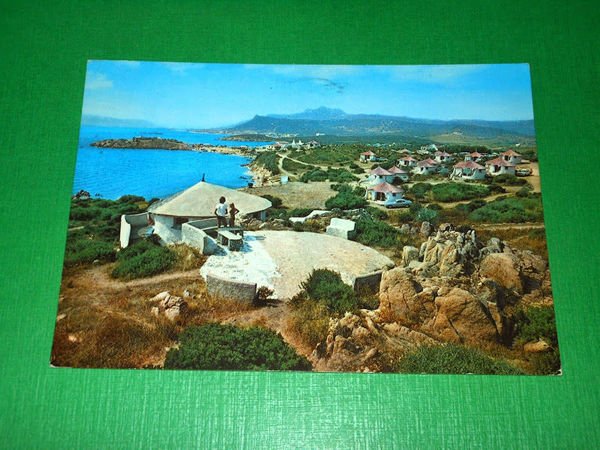Cartolina Arzachena - Camping l' Isuledda 1976