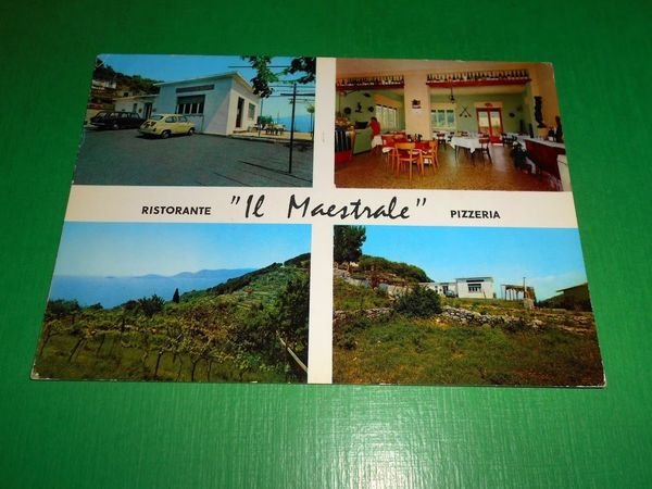 Cartolina Strada panoramica La Serra - Montemarcello - Ristorante "Il …