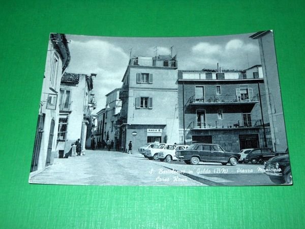 Cartolina San Bartolomeo in Galdo ( Benevento ) - Piazza …