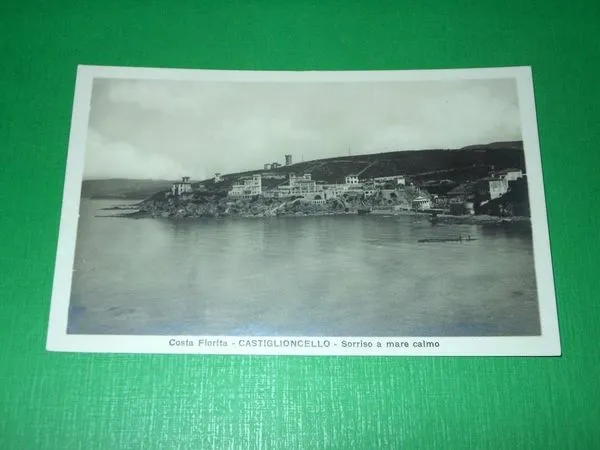 Cartolina Costa Fiorita - Castiglioncello - Scorcio panoramico 1920 ca