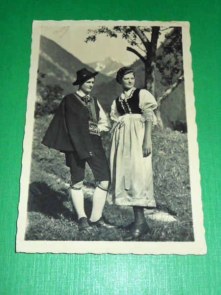 Cartolina Costumi dalla valle di Passiria ( Bolzano ) 1940 …