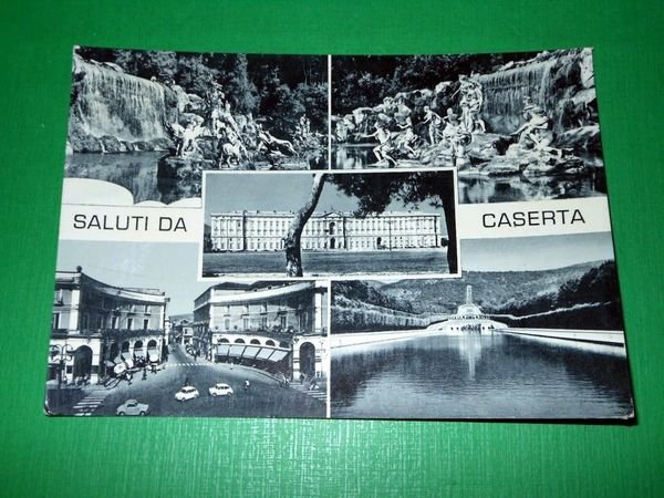 Cartolina Saluti da Caserta - Vedute diverse 1967