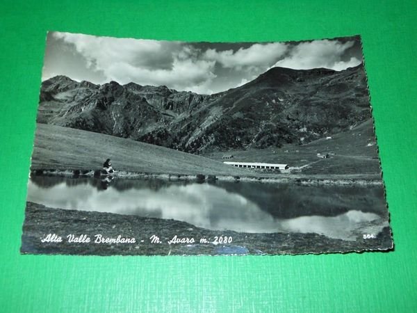 Cartolina Alta Valle Brembana - M. Avaro 1959