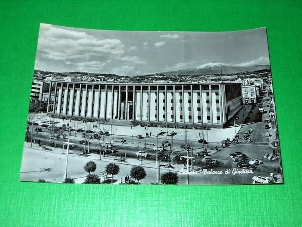 Cartolina Catania - Palazzo di Giustizia 1958