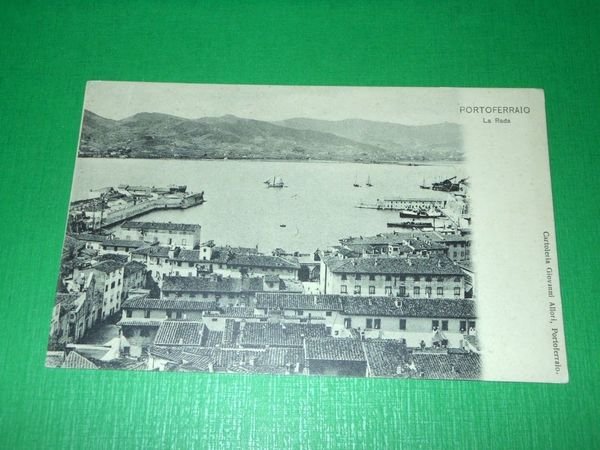 Cartolina Portoferraio - La Rada 1910 ca