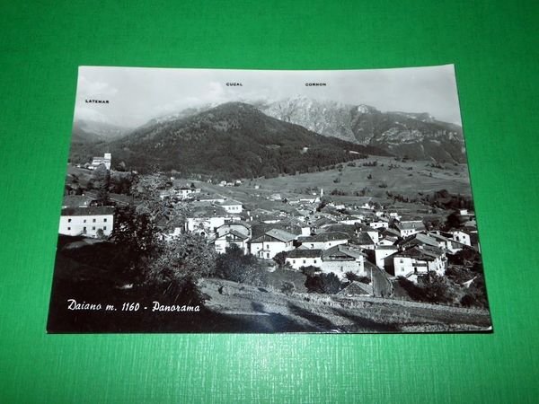 Cartolina Daiano ( Trento ) - Panorama 1967