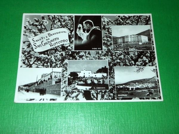 Cartolina Saluti e Benedizioni da San Giovanni Rotondo - Vedute … | Immagine principale