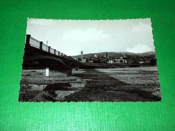 Cartolina Varzi - Ponte sullo Staffora 1957