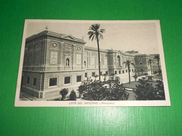 Cartolina Città del Vaticano - Pinacoteca 1933.