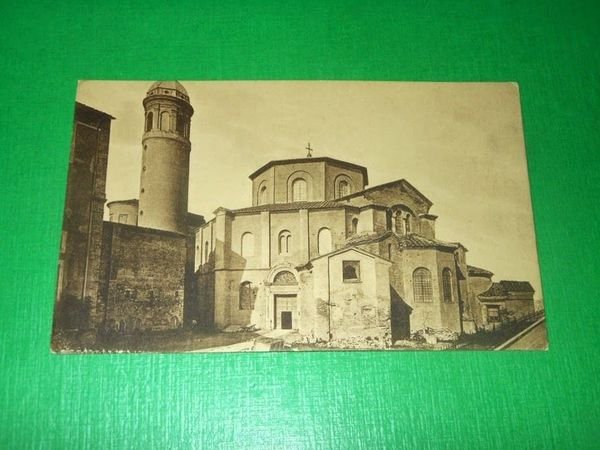 Cartolina Ravenna - Basilica di S. Vitale 1920 ca.