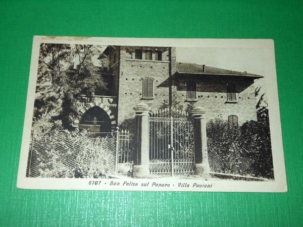 Cartolina San Felice sul Panaro ( Modena ) - Villa …