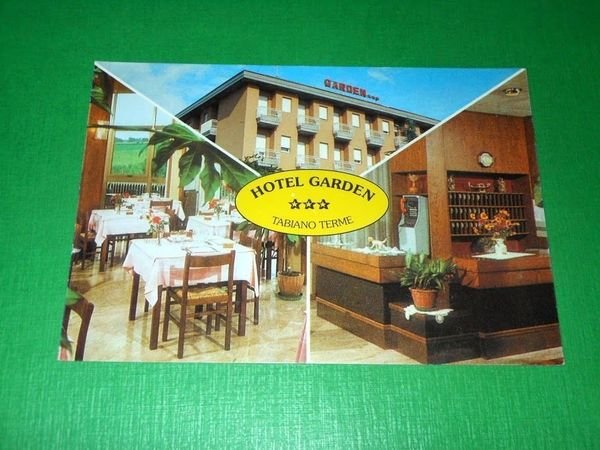 Cartolina Tabiano Terme - Hotel Garden - Vedute diverse 1965 …