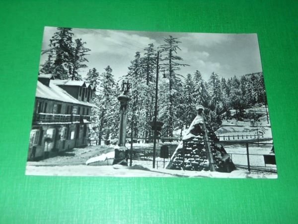 Cartolina Abetone - Il Passo - Le Piramidi 1955 ca.