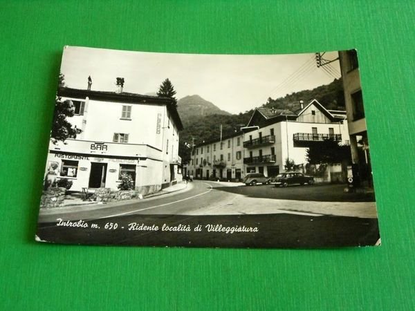 Cartolina Introbio - Ridente località di Villeggiatura 1962.