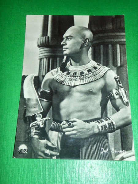 Cartolina Cinema Film - Attore Yul Brynner nel film "I …