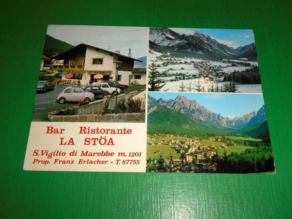 Cartolina S. Vigilio di Marebbe - Bar Ristorante La Stöa …
