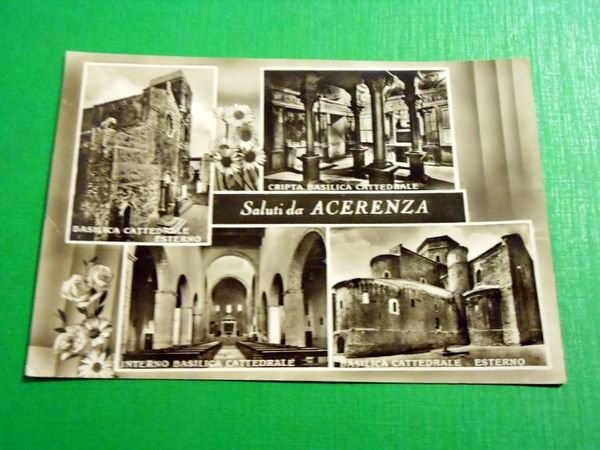 Cartolina Acerenza ( Potenza ) - Vedute diverse 1967 | Immagine principale