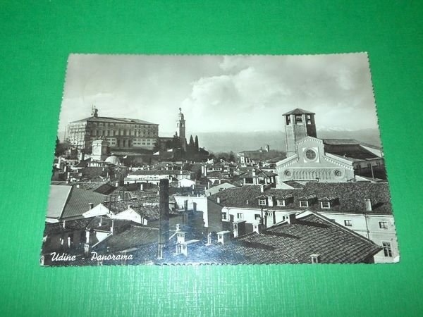Cartolina Udine - Panorama 1940.
