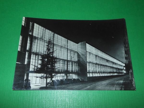 Cartolina Ivrea - Stabilimento Olivetti 1957