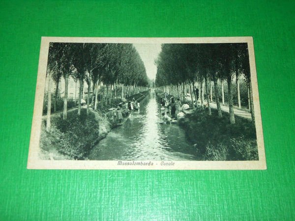 Cartolina Massa Lombarda - Canale 1934 | Immagine principale
