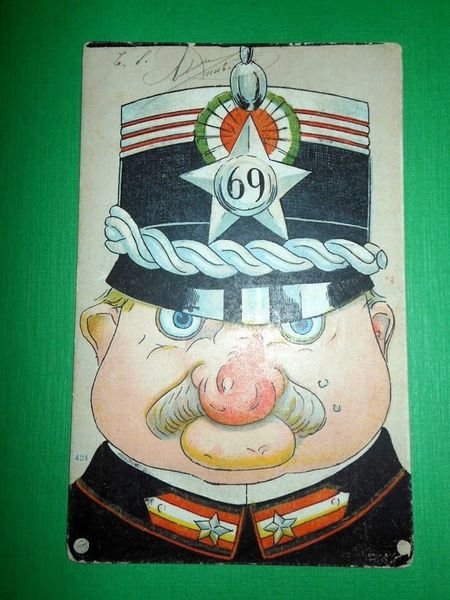 Cartolina Militaria 69° Reggimento Fanteria 1902