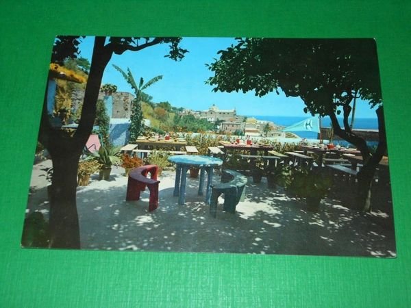 Cartolina Isola di Salina - Club Mediterranee 1960.