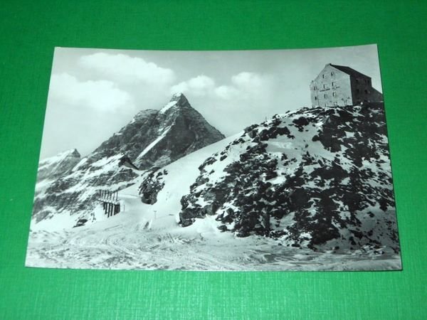 Cartolina Cervinia Breuil - Rifugio del Teodulo e Monte Cervino …