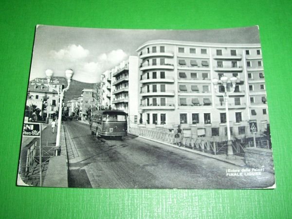 Cartolina Riviera delle Palme - Finale Ligure - Dettaglio 1950.