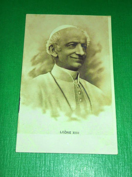 Cartolina Religione - Sua Santità Papa Leone XIII 1910 ca.