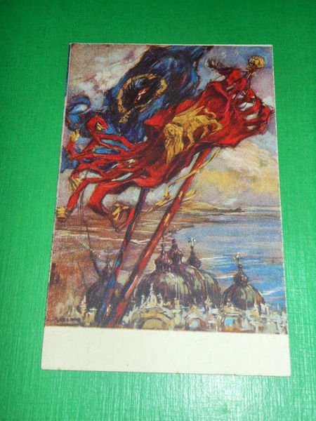 Cartolina Armata del Piave e del Carso Giuseppe Mazzoni La …