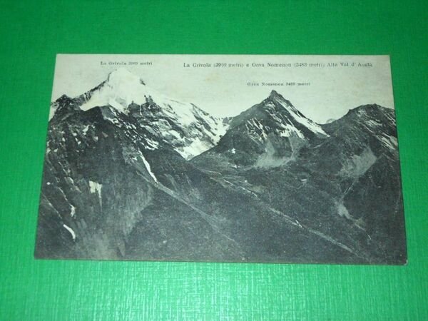 Cartolina La Grivola e Gran Nomenon - Alta Val d' …