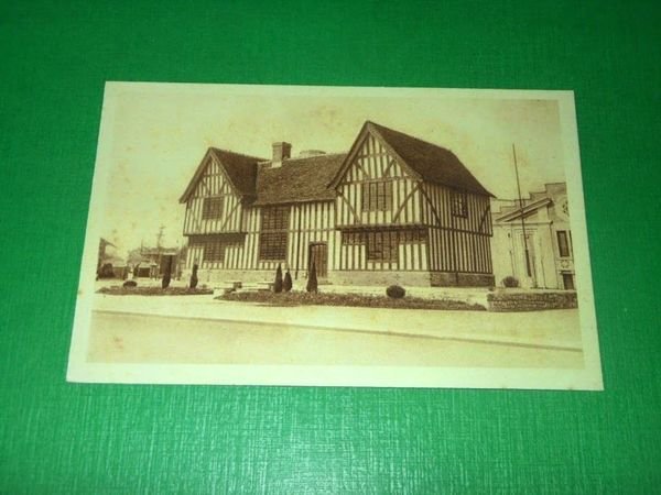 Cartolina Fiera di Milano - Il Padiglione dell' Inghilterra 1930 …