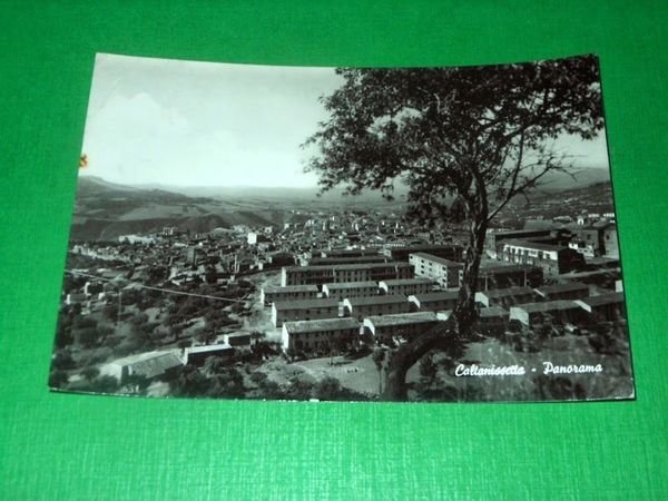 Cartolina Caltanissetta - Panorama 1961.