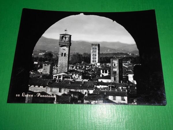 Cartolina Lucca - Panorama 1960 ca.