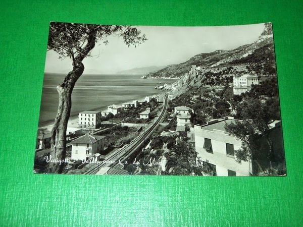Cartolina Varigotti - Veduta verso Cà dei Monti 1950 ca