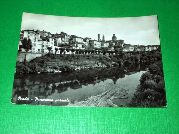 Cartolina Ovada - Panorama parziale 1962