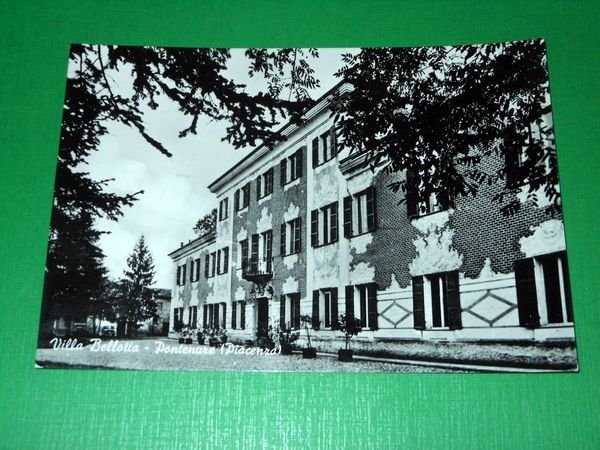 Cartolina Pontenure ( Piacenza ) - Villa Bellotta 1962