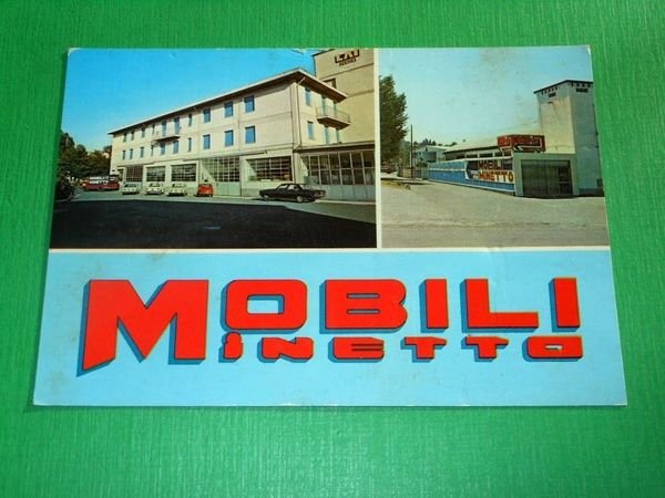 Cartolina Ovada - Mobuli Minetto - Esposizione 1970 ca | Immagine principale