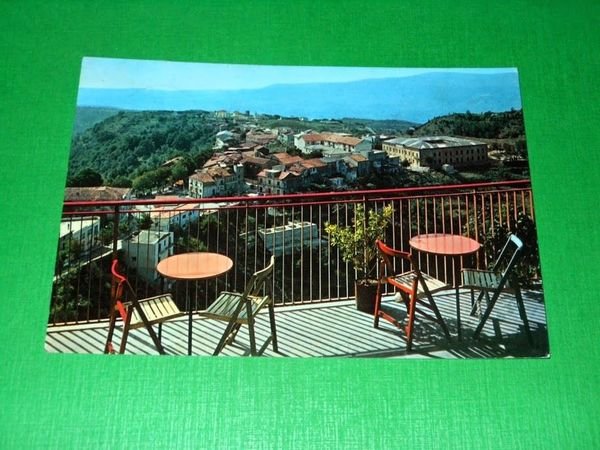 Cartolina Tiriolo ( Catanzaro ) - Scorcio panoramico 1974